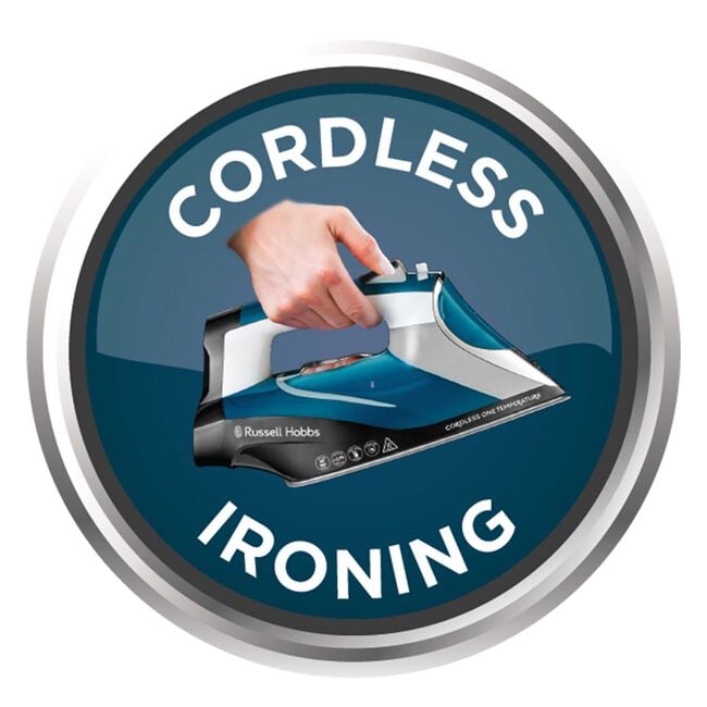 Russell Hobbs Cordless One-Temp Steam Iron