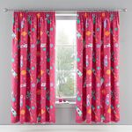 PENCIL PLEAT SUPERSONIC PINK 66x72 Curtain