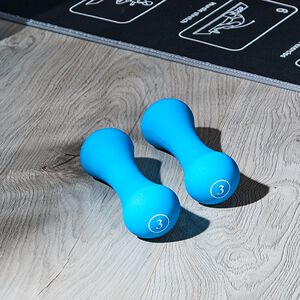 Body Go Neoprene 3kg Dumbbell Set