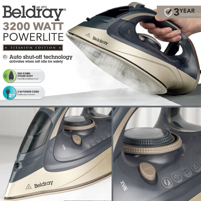 Beldray Powerlite 3200W Iron