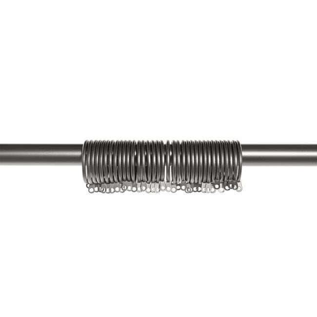 Extendable Curtain Pole with Ball end 120-210cm
