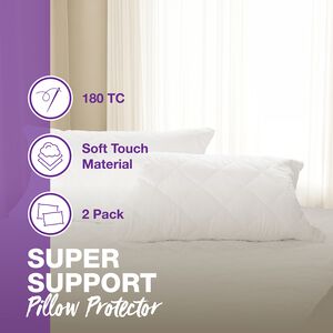 Super Support Pillow Protector Pair