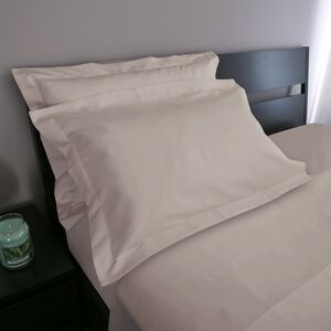 OXFORD P/CASE PAIR 500 Threadcount Cotton Stone 7i