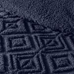 SINGLE DUVET COVER Fusion Geo Fleece Navy