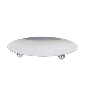 Silver 8.5cm Candle Holder