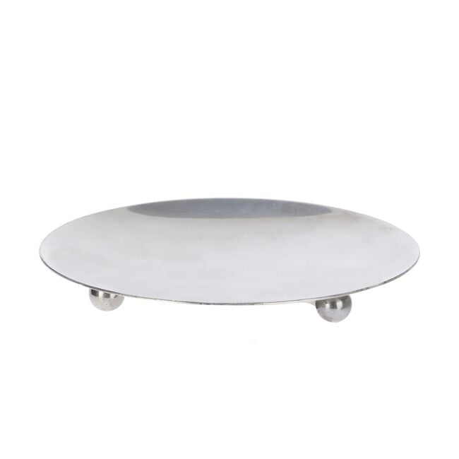 Silver 8.5cm Candle Holder