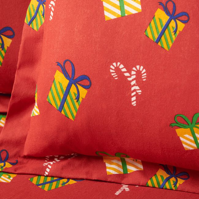 Brushed Cotton Elf Suit Oxford Pillowcase Pair