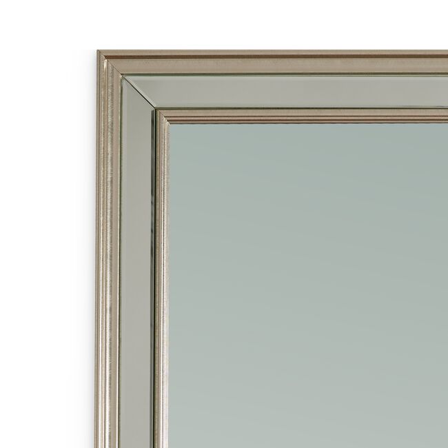 Theo Deluxe Over The Door Mirror 44cm x 134cm