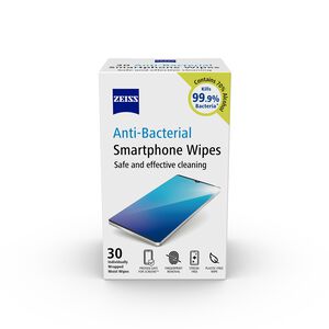 Zeiss 30 Anti-Bacterial Smartphone Wipes