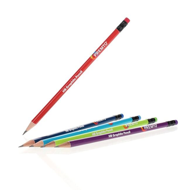 Premto HB Pencils With Eraser Tip - Pack Of 5