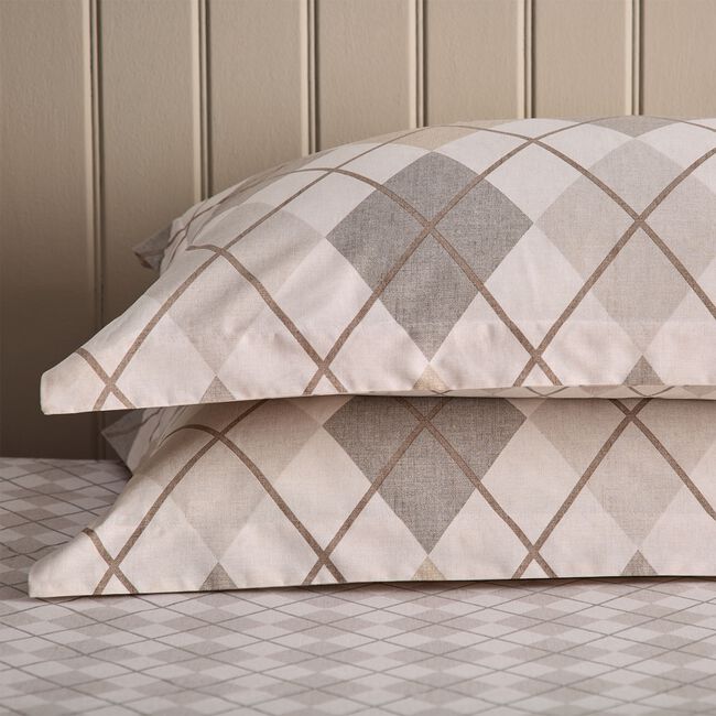 Argyle Oxford Pillowcase Pair