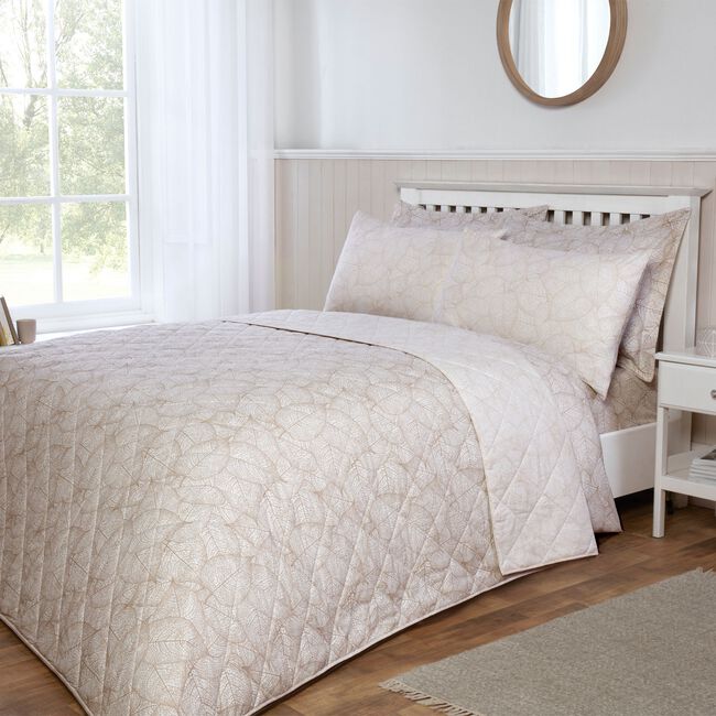 Andi Bedspread 200cm x 220cm - Natural 