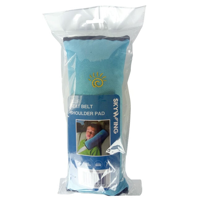 Blue Seat Belt Shoulder Pad