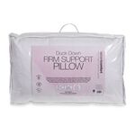 Radiant Comfort Firm Support Duck Down Pillow