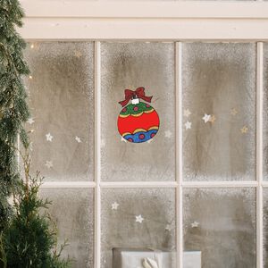 Christmas Bauble Window Sticker