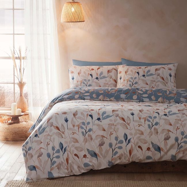 SINGLE DUVET COVER Drift Home Anya Blue