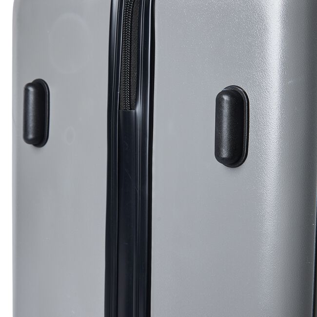 Large Lightweight Hardshell Luggage - Silver Grey