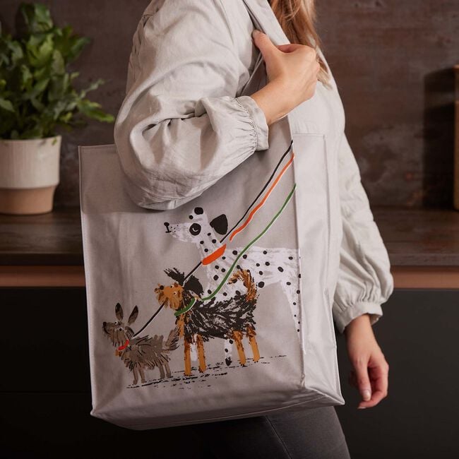 Dog Days Large Tote Bag