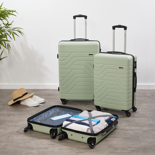 MEDIUM LIGHTWEIGHT HARDSHELL LUGGAGE - SAGE