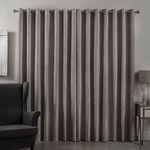 BLACKOUT & THERMAL TEXTURED SILVER 66x54 Curtain