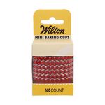 Wilton Metallic Red Mini Baking Cups