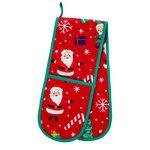 Santa's Workshop Double Oven Glove