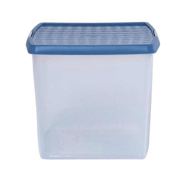 Wham 37L Blue Clip Top Storage Box With Lid