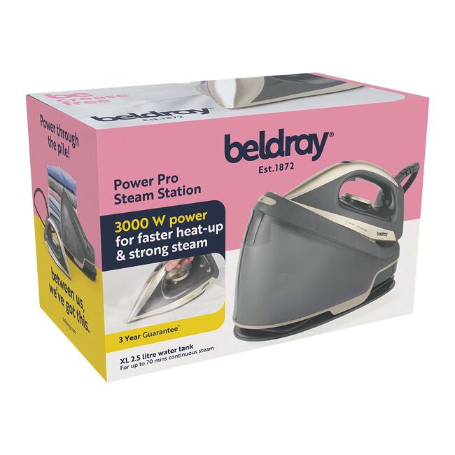 Beldray Power Pro 2.5L Steam Station Iron