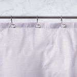 Pearl Ball Chrome Shower Hooks - 12pk