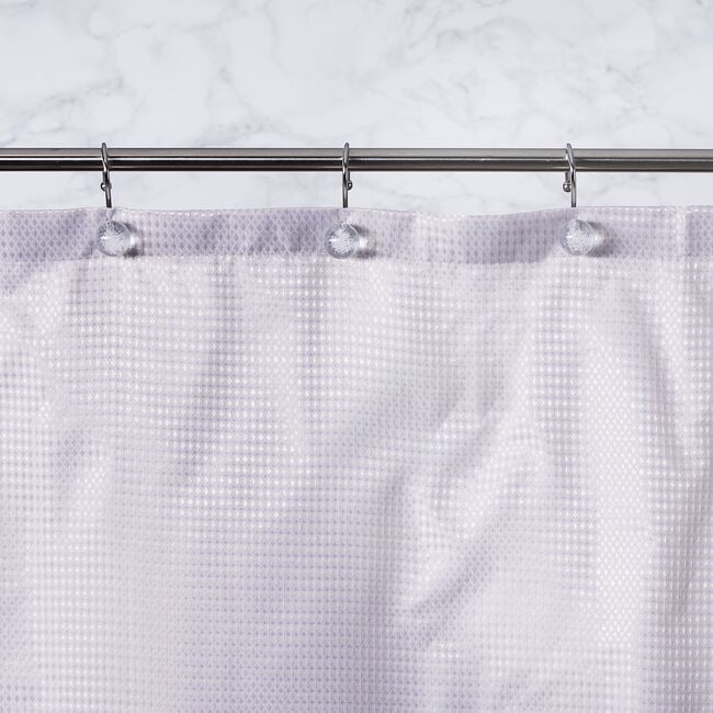 Pearl Ball Chrome Shower Hooks - 12pk