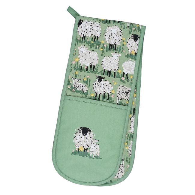 Woolly Sheep Double Oven Glove