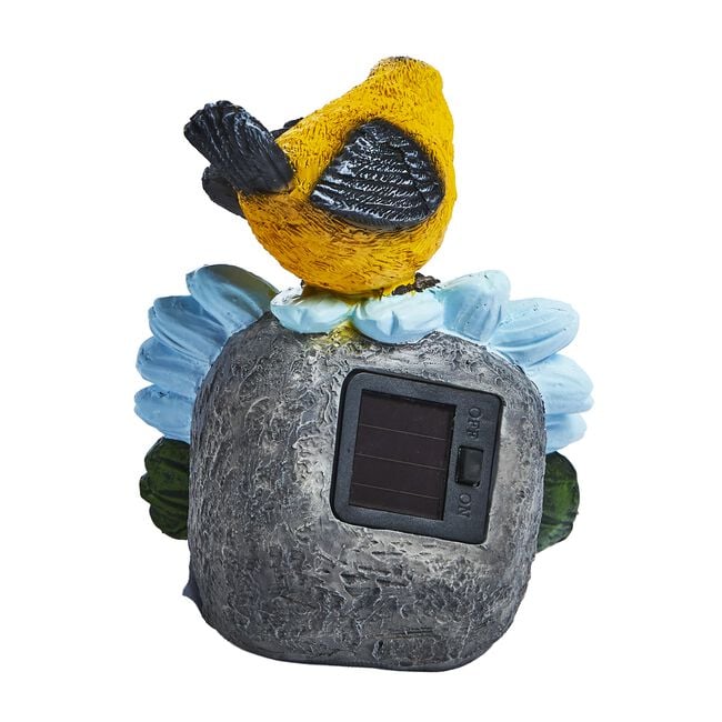 Solar Garden Light Flower and Bird