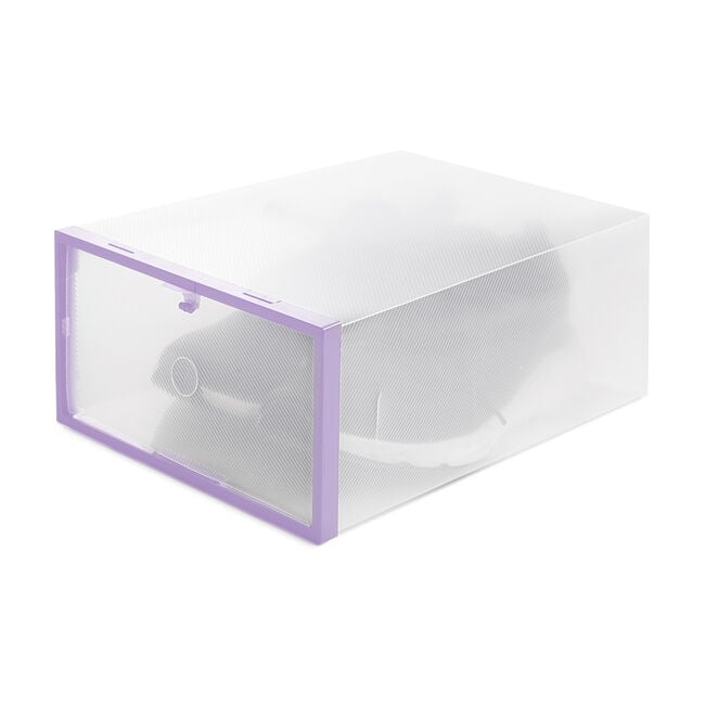 Lady's Shoe Box 2 Pack Purple