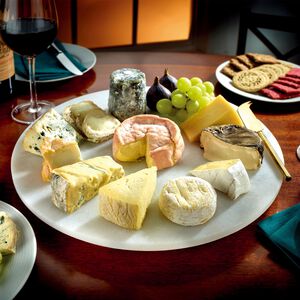 Fiesta Joy Marble Lazy Susan Turntable