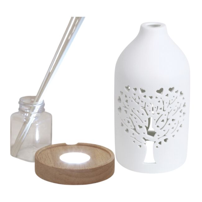 Woodbridge LED Ceramic Reed Diffuser Tree