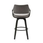 BECKETT Barstool Woven Grey