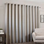 B/OUT & THERMAL WAFFLE WEAVE WHITE 90x90 Curtain 