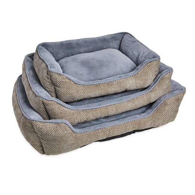 RILEY Small Soft Velvet Pet Bed