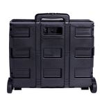 Folding Storage Trolley with Lid
