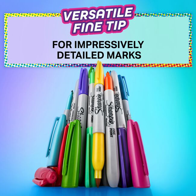 Sharpie Electro Pop Permanent Marker Set