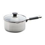 Cuisine S/Steel Draining 4 Piece Cookware Set