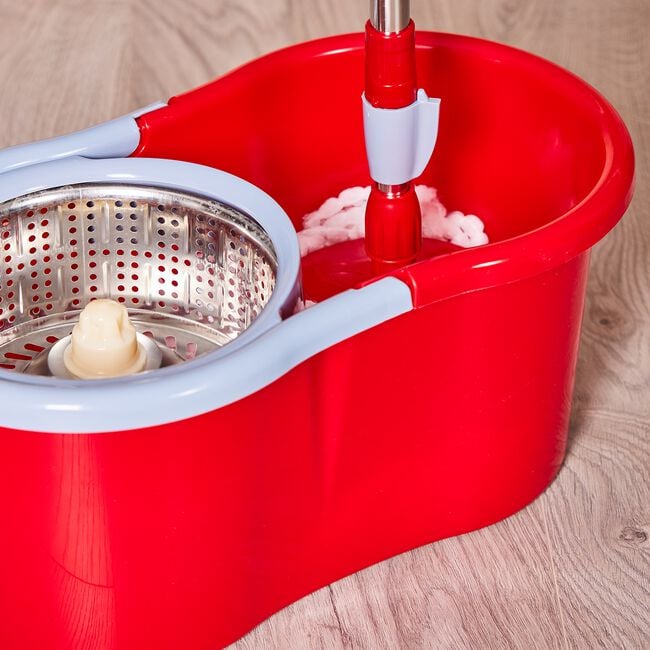 Gleam Clean Spinning Mop & Bucket