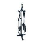 Silverflame Teardrop Companion Set Black 5 Piece