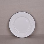 Abney & Croft Blue Rim 12 Piece Dinner Set