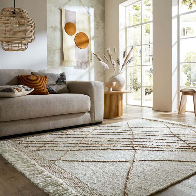 ASTERIX LINEAR COTTON BLEND 120x170cm Rug