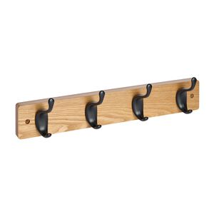 4 Hook Modern Ash Coat Rack