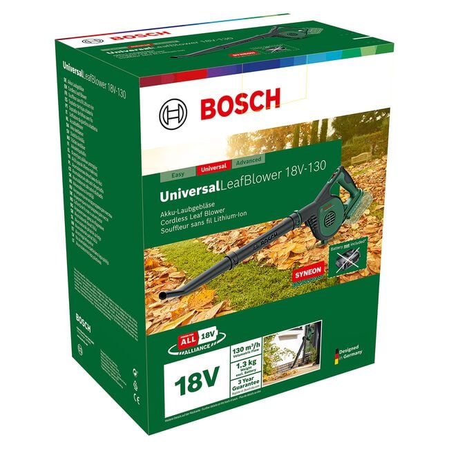 Bosch Universal Leaf Blower 18V-130 Cordless