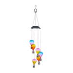 Solar Hot Air Balloon Wind Chime Light