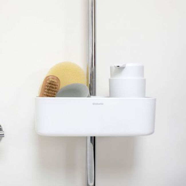 Brabantia Renew White Shower Caddy