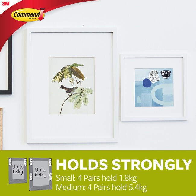 Command 6 Pack Medium Picture Hanging Strips
